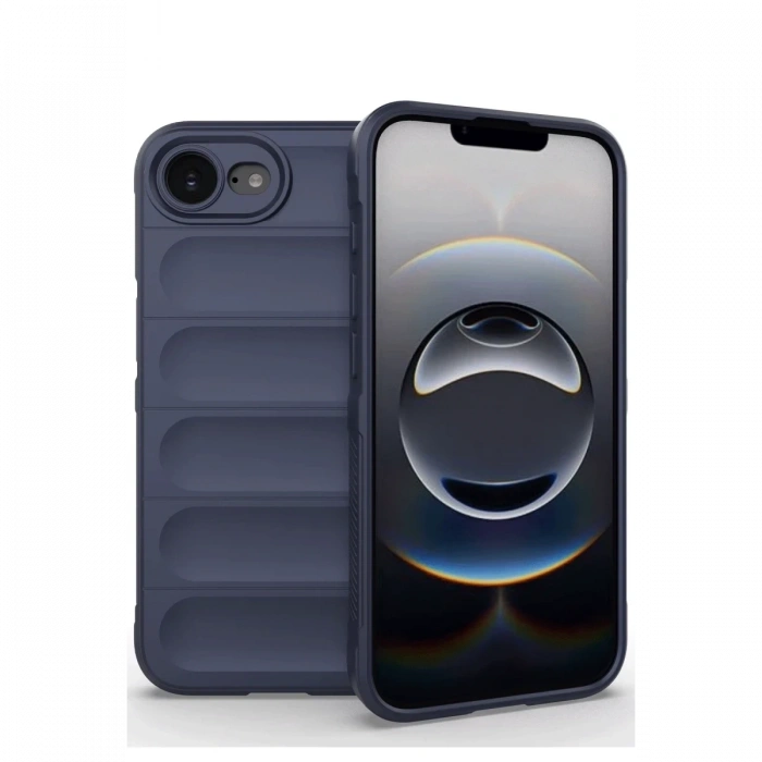 iPhone 16E Kılıf Optimum Silikon - Lacivert