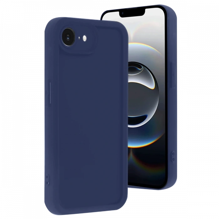 iPhone 16E Kılıf Viera Silikon - Lacivert