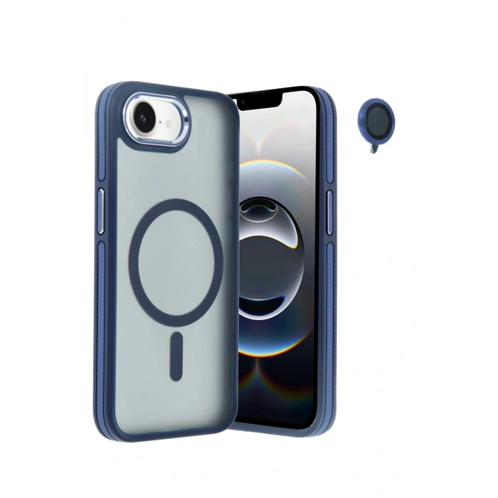 iPhone 16E Winner Magsafe Kapak - Lacivert
