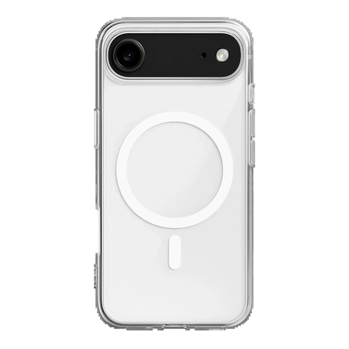 iPhone 17 Air Kılıf Magneticsafe Şeffaf Silikon - Şeffaf