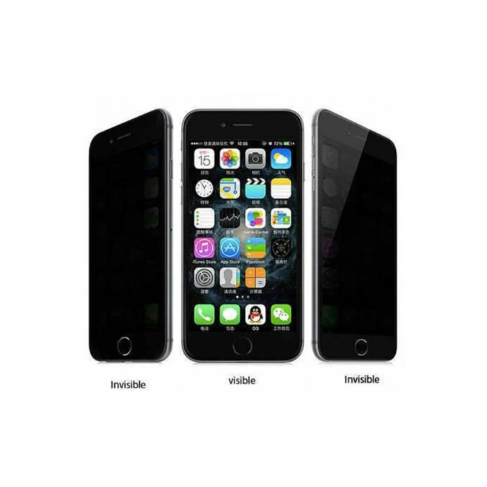 iPhone 6 Bilvis Hayalet Cam Ekran Koruyucu - Siyah