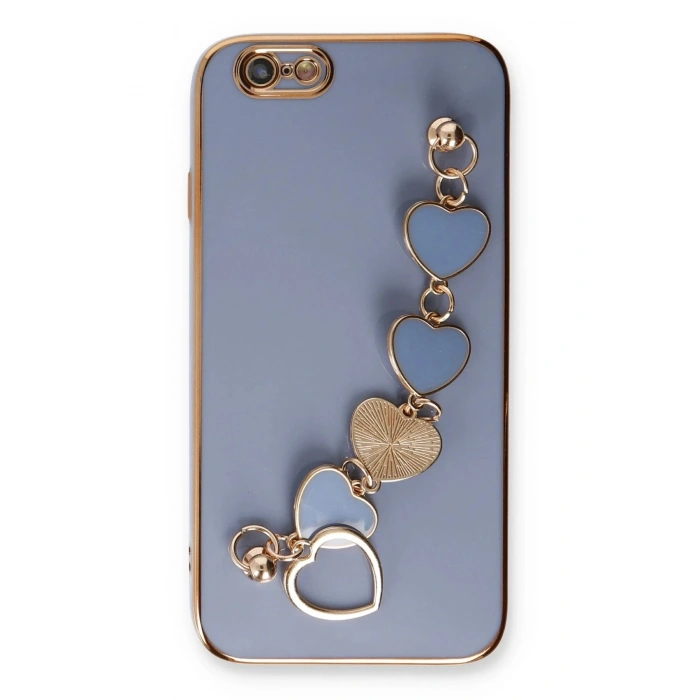 iPhone 6 Kılıf Esila Silikon - Gri