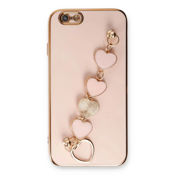 iPhone 6 Kılıf Esila Silikon - Pudra