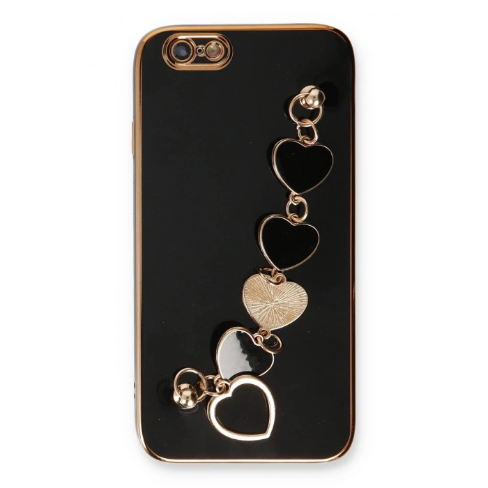 iPhone 6 Kılıf Esila Silikon - Siyah