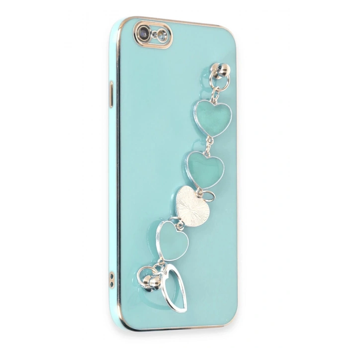 iPhone 6 Kılıf Esila Silikon - Su Yeşili