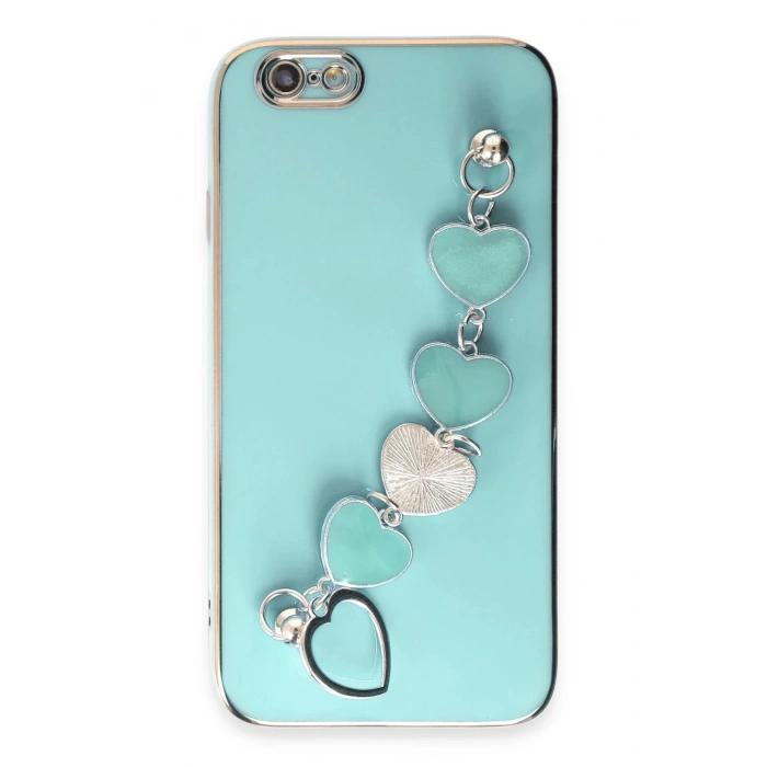 iPhone 6 Kılıf Esila Silikon - Su Yeşili