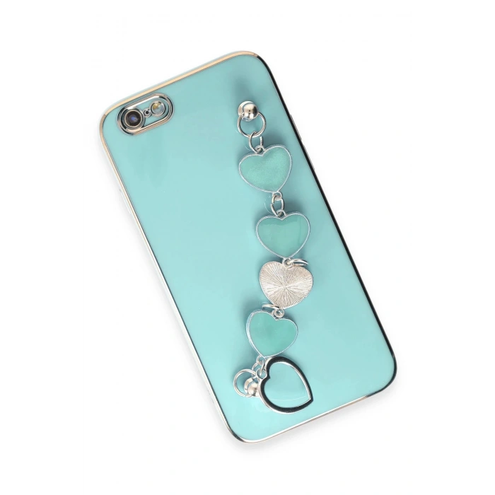 iPhone 6 Kılıf Esila Silikon - Su Yeşili