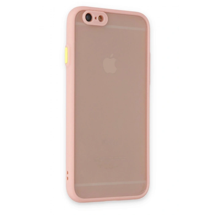 iPhone 6 Kılıf Montreal Silikon Kapak - Pembe