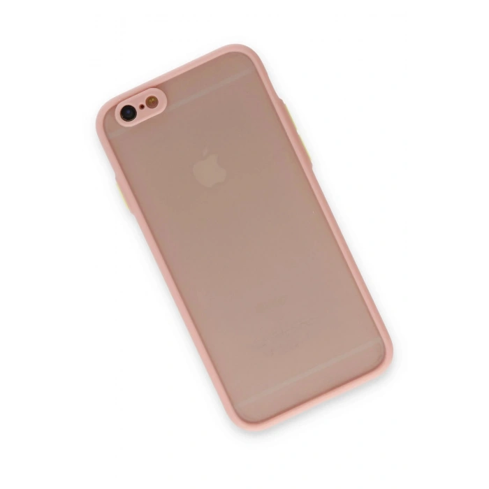 iPhone 6 Kılıf Montreal Silikon Kapak - Pembe