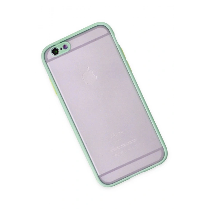 iPhone 6 Kılıf Montreal Silikon Kapak - Turkuaz