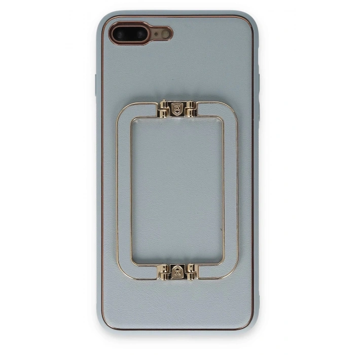 iPhone 7 Plus Kılıf Coco Elit Kapak - Turkuaz