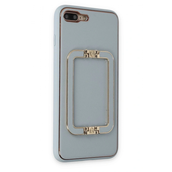 iPhone 7 Plus Kılıf Coco Elit Kapak - Turkuaz