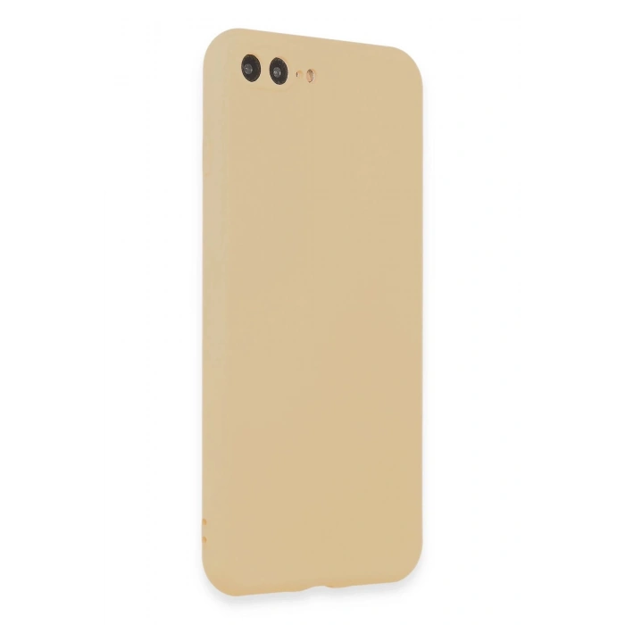 iPhone 7 Plus Kılıf First Silikon - Gold
