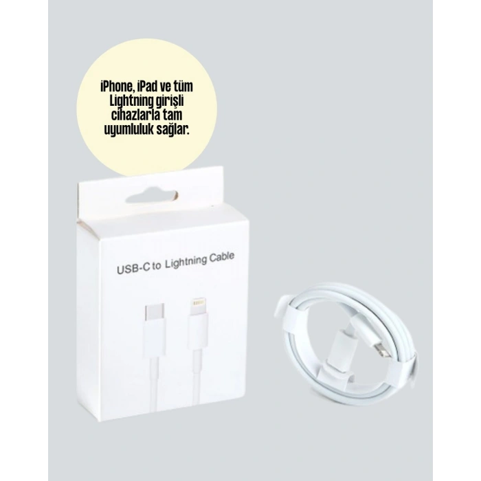 İphone İpad Airpods Uyumlu 30w Type-c To Lightning Kablo