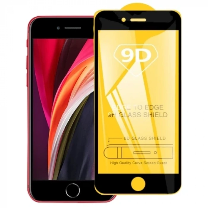 İphone Se3-se2 İphone 8-7 9d Full Glue Tempered Cam Ekran Koruyucu
