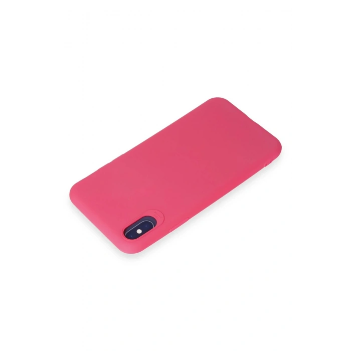 iPhone X Kılıf First Silikon - Pembe