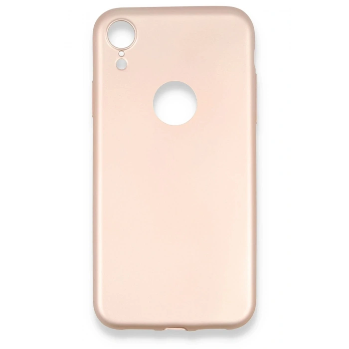 iPhone XR Kılıf First Silikon - Rose Gold