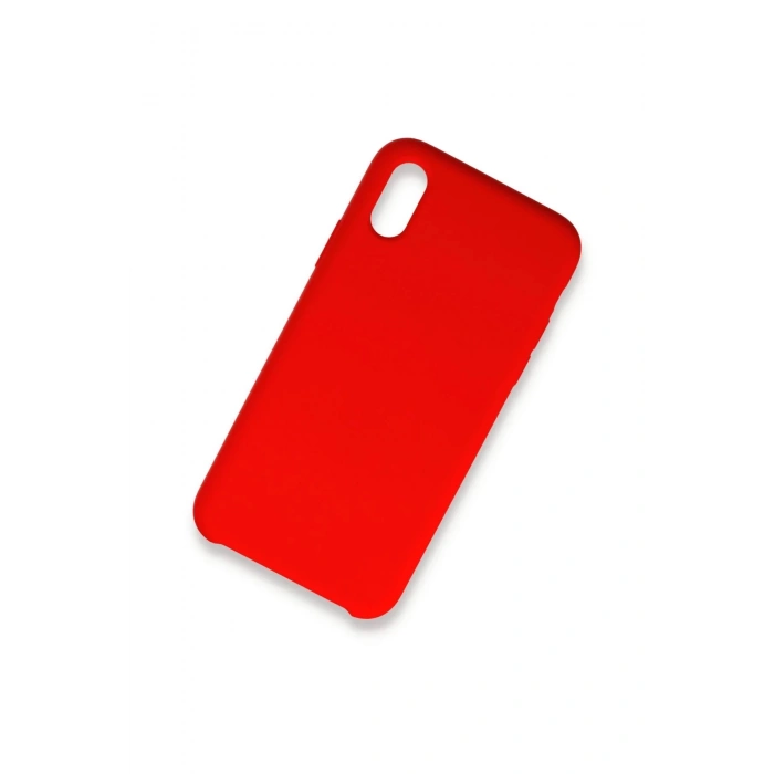 iPhone XS Max Kılıf Lansman Legant Silikon - Kırmızı