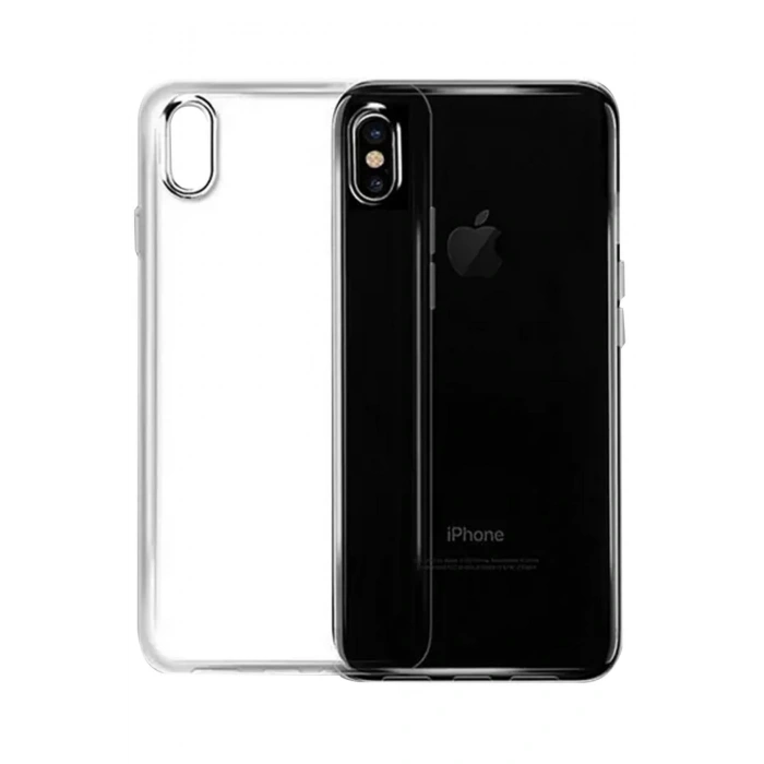 iPhone XS Max Kılıf Lüx Şeffaf Silikon