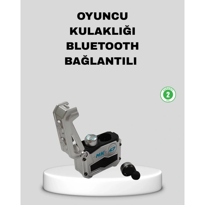 Ipx5 Su Geçirmez Kablosuz Bluetooth Kulaklık – Powerbank Şarj Kutulu Düşük Gecikmeli Oyun Modu