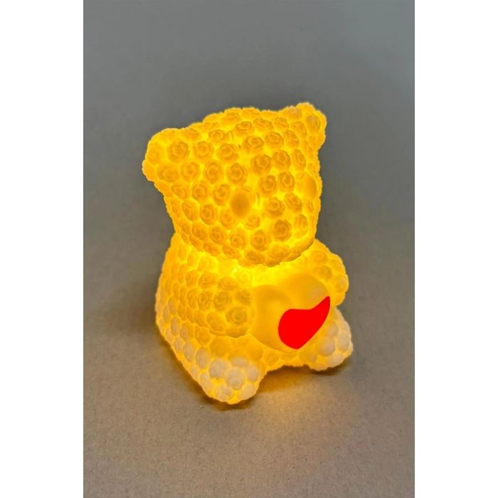 Işıklı Ayıcık Led Lamba 7 cm