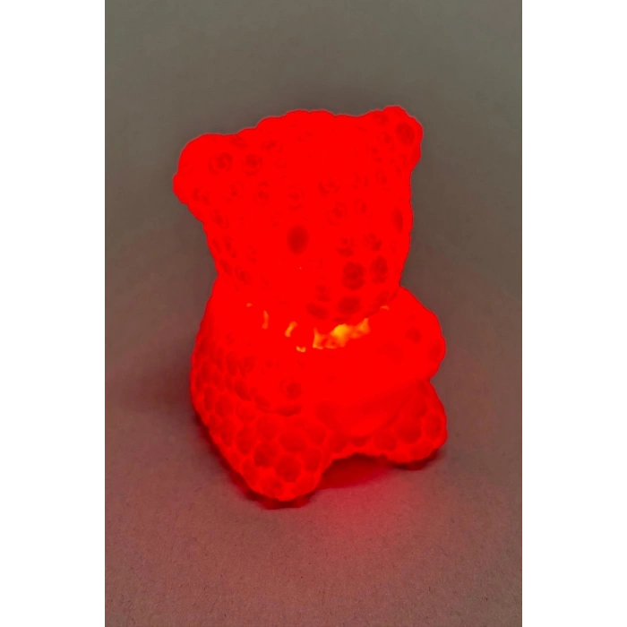 Işıklı Ayıcık Led Lamba 7 cm