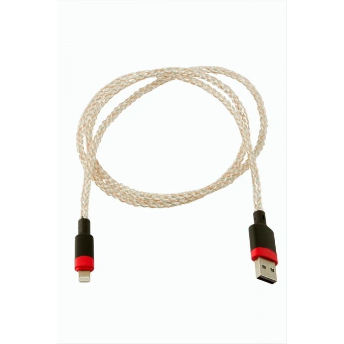 Işıklı İphone USB Data Şarj Kablosu