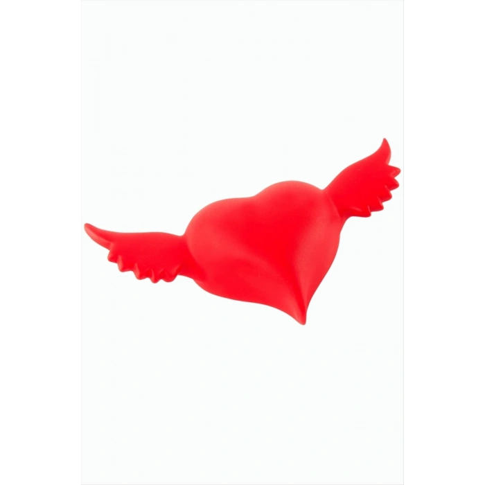 Işıklı Kırmızı Kanatlı Kalp Led Lamba 15 cm