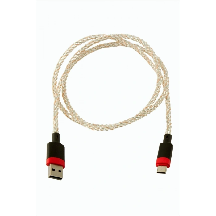 Işıklı Type-C USB Data Şarj Kablosu