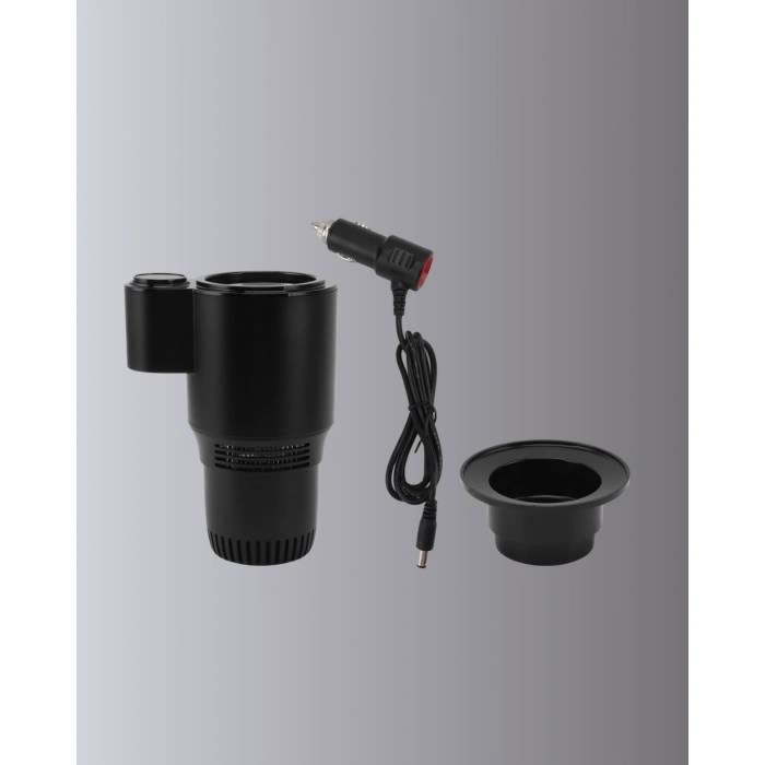 Isıtma Soğutma Özellikli Araç Bardaklığı Çakmak Girişli Akıllı