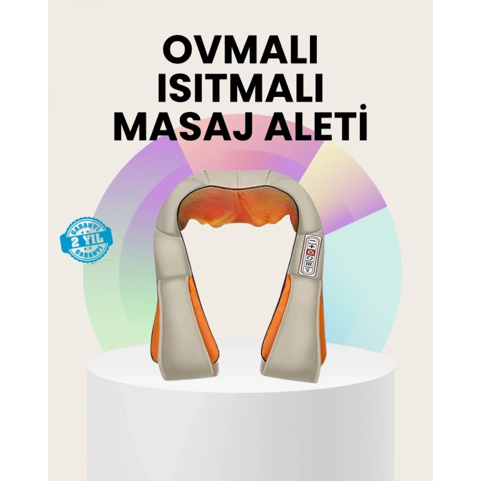 Isıtmalı Ovmalı Masaj Aleti Kas Gevşetici Ve Kan Dolaşımı Düzenleyici