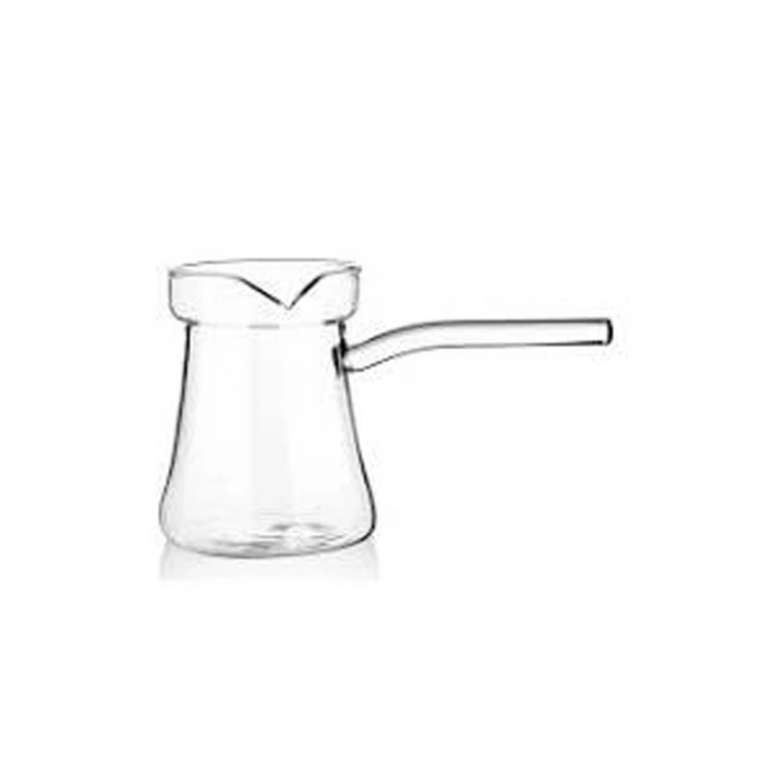 Isıya Dayanıklı Borosilikat Cam Cezve 400 Ml. -CLKN-1860