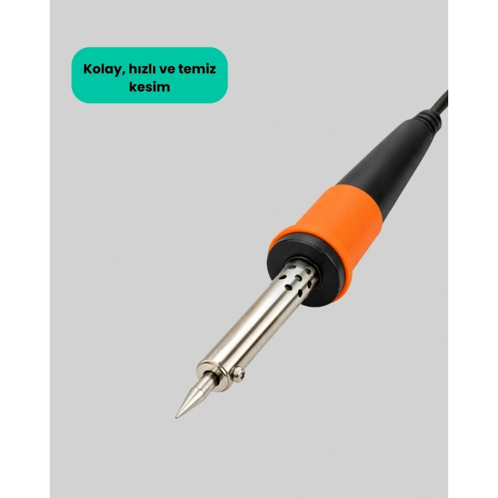 Isıya Dayanıklı Ergonomik Saplı Elektronik Lehimleme Havyası