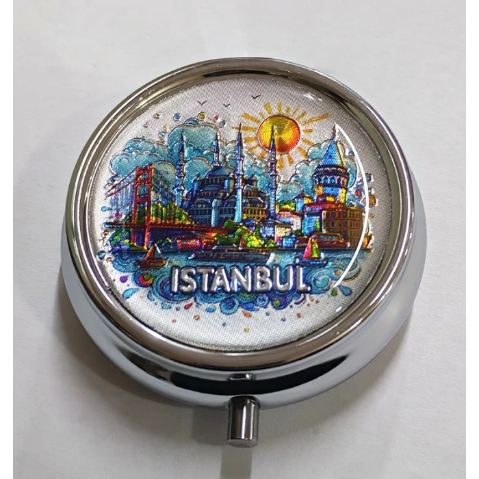 İstanbul Temalı İlaç Kutusu - Model 2