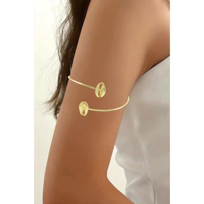 İstiridye Figürlü Üst Kol Pazu Bilekliği