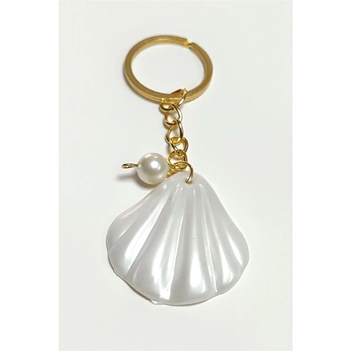 İstiridye İnci Anahtarlık