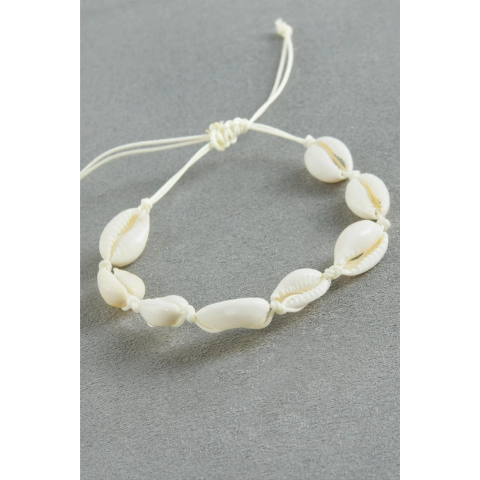 İstiridye Makrome İp Bileklik