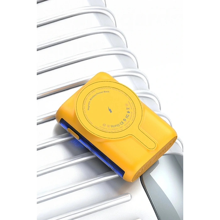 J31 10.000 mAh 20W PD Magsafe Powerbank - Turuncu