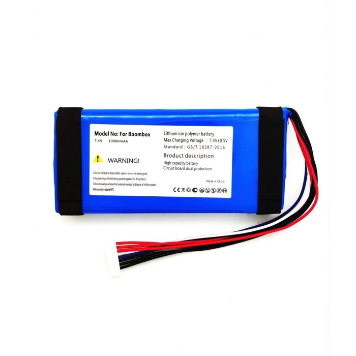JBL Boombox uyumlu 7.4V 10.000 mah Soketli Batarya