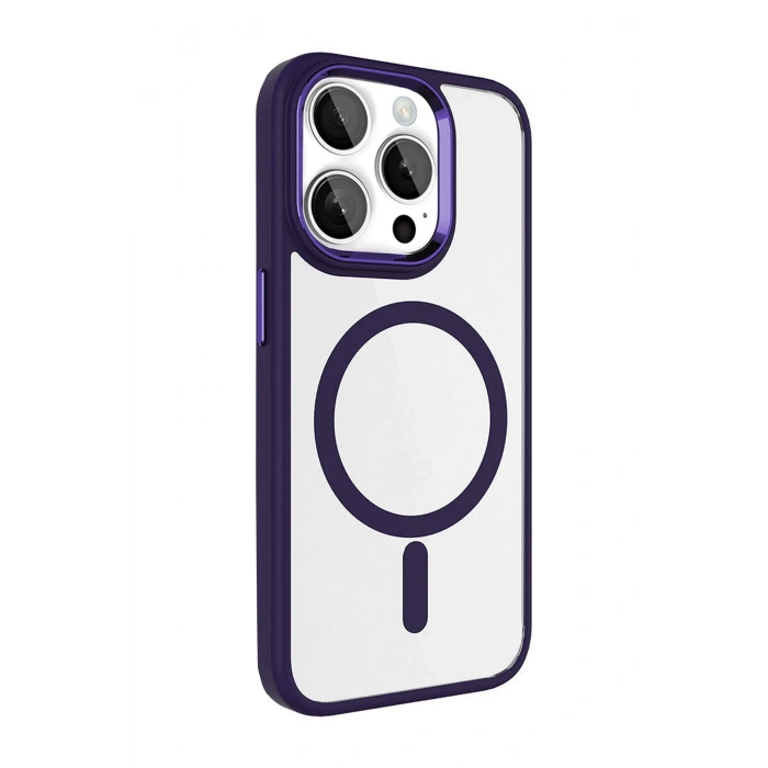  Apple iPhone 15 Pro Max Terea Magsafe Kapak - Derin Mor