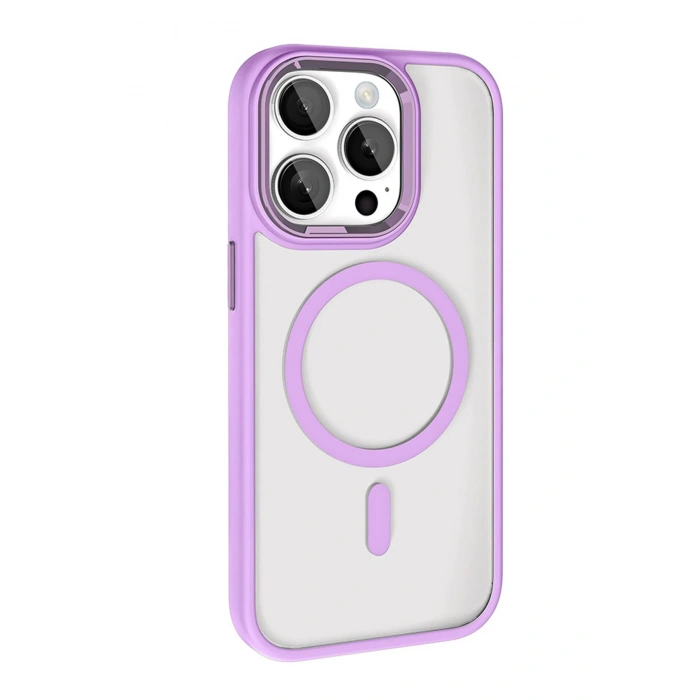  Apple iPhone 15 Pro Max Terea Magsafe Kapak - Lila
