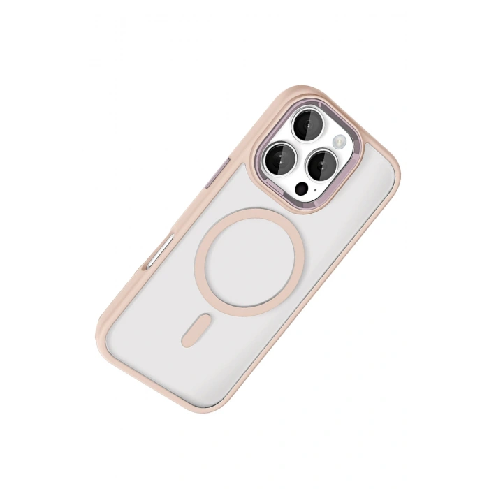  Apple iPhone 16 Pro Max Terea Magsafe Kapak - Pembe