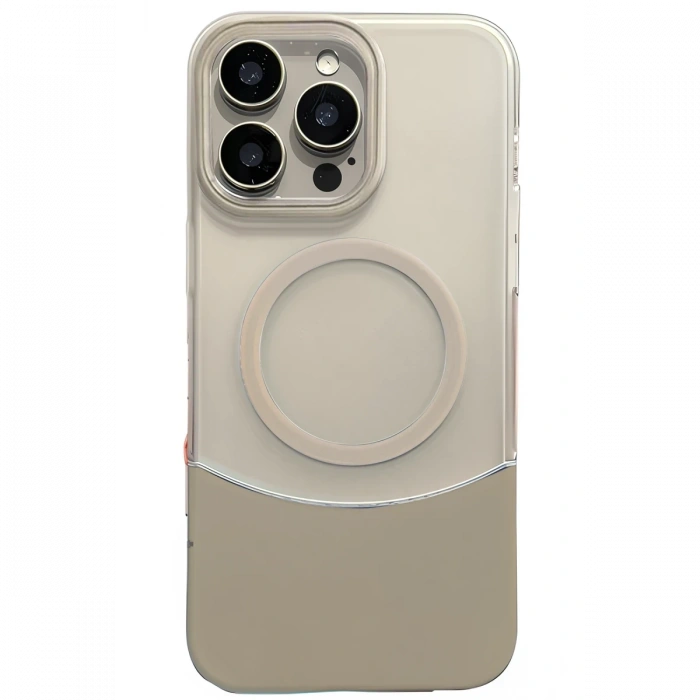  Apple iPhone 16 Pro Max Velar Magsafe Kapak - Natural Grey