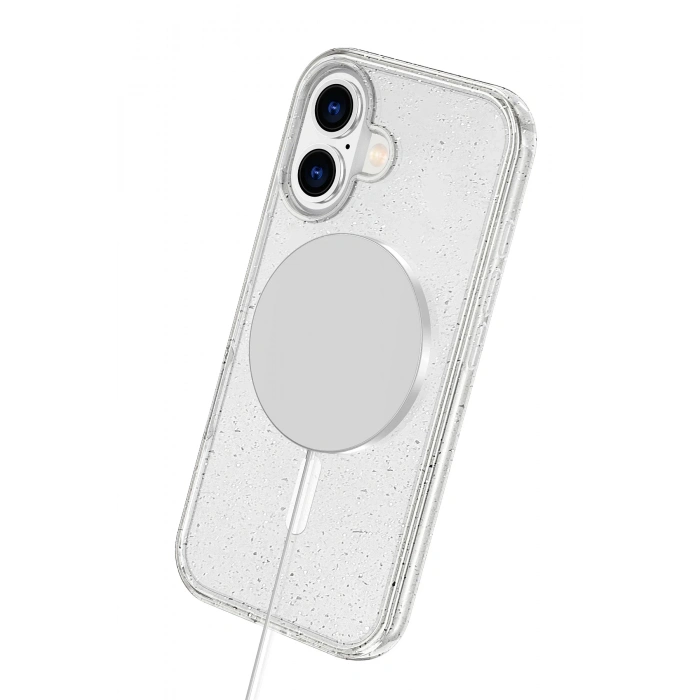  Apple iPhone 16 Star Magsafe Kapak - Turuncu