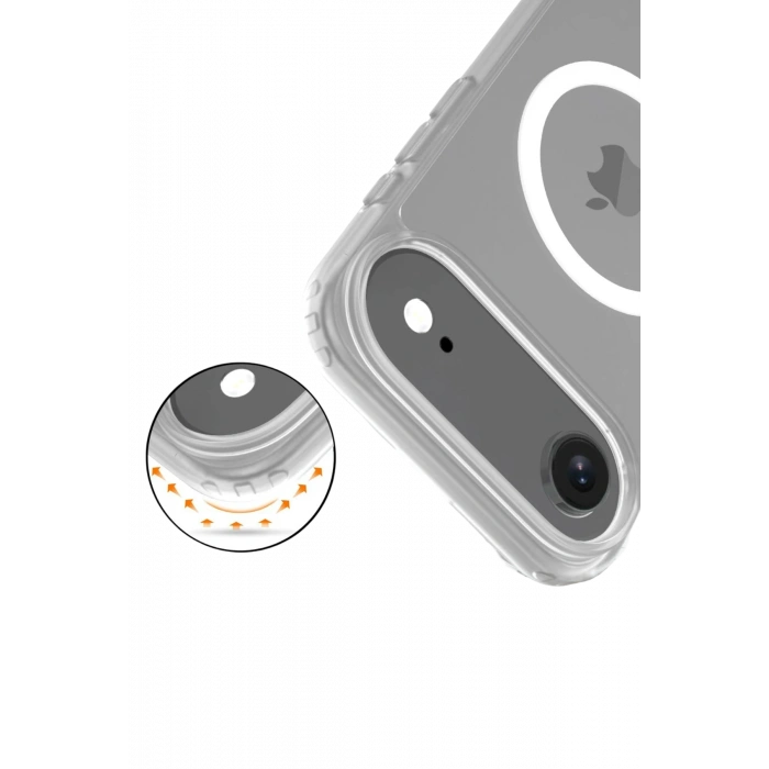  Apple iPhone 17 Air Jota Magsafe Kapak - Şeffaf
