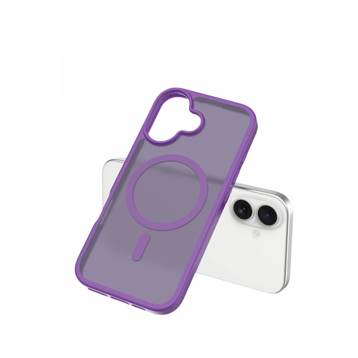  Apple iPhone 17 Jota Magsafe Kapak - Derin Mor