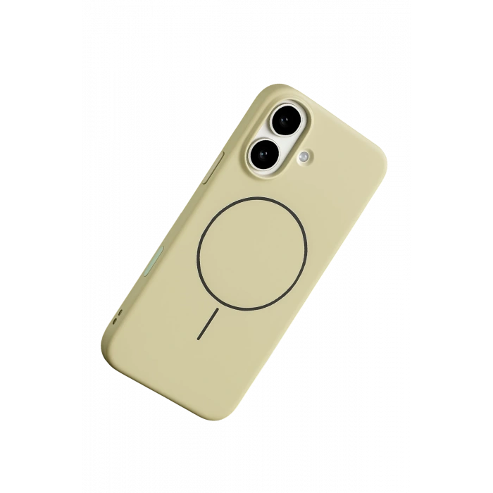  Apple iPhone 17 Jully Magsafe Kapak - Bej