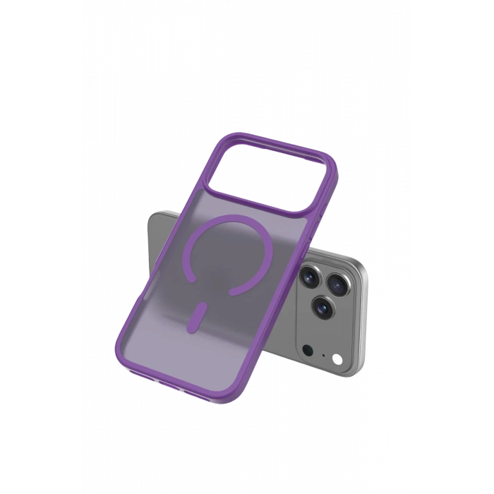  Apple iPhone 17 Pro Jota Magsafe Kapak - Derin Mor