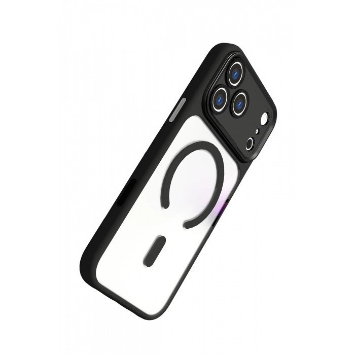  Apple iPhone 17 Pro Max Hazar Magsafe Kapak - Siyah