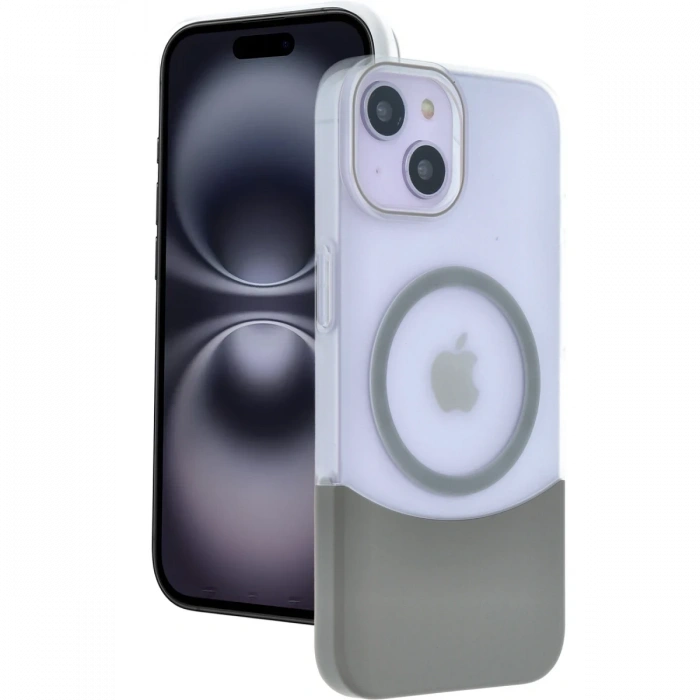  iPhone 14 Velar Magsafe Kapak - Natural Grey